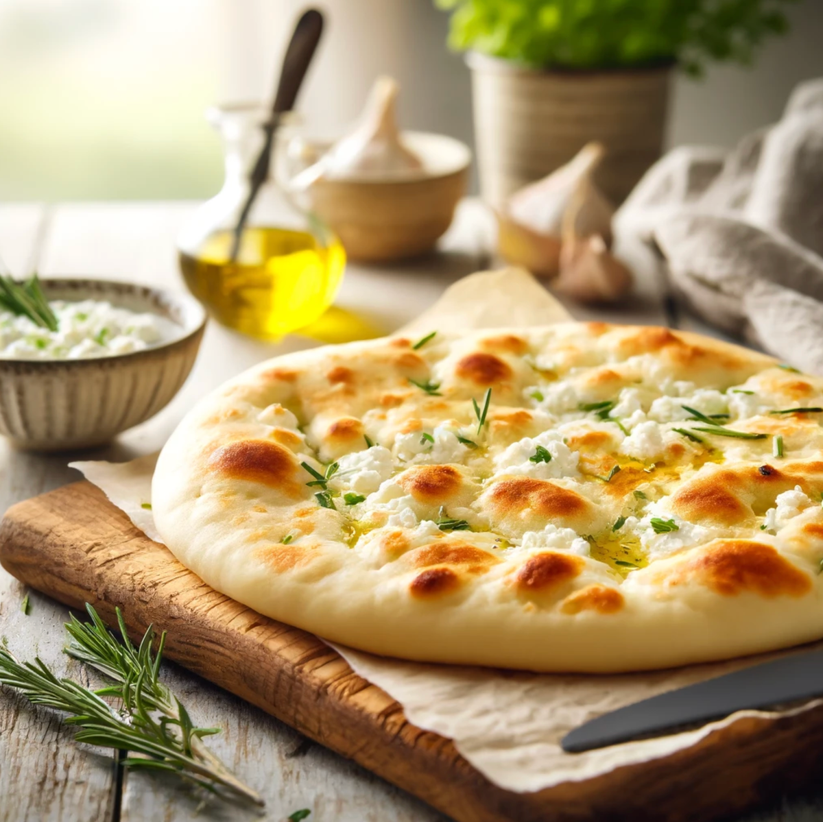 A Cozy Cottage Cheese Flatbread Recipe to Warm Your Heart